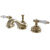 Kingston Brass KS1162BPL 8" Widespread Bathroom Faucet, Polished Brass KS1162BPL